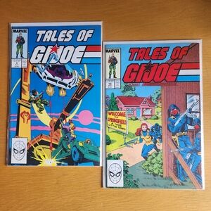 Tales of G.I. Joe #8 & #10, 1980s comic books (Lot of 2)